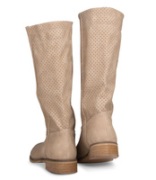 Kozaki damskie Super Mode 9263 Beżowe