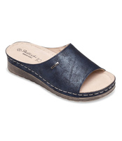 Klapki damskie Skotnicki S-3-0531 Granatowe