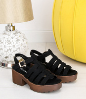 Sandałki damskie Bello Star 333-55 Czarne