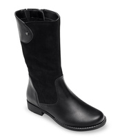 Kozaki damskie Pesco 1776 Czarne