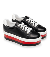Buty sportowe damskie Ideal Shoes U-6273 Czarne