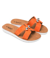 Klapki damskie Skotnicki KL-0528 Pomarańczowe