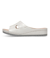 Klapki damskie Skotnicki KL-3-0541 Srebrne