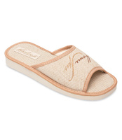 Kapcie damskie Natural Style NS-015 Brązowe