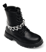 Botki dziewczęce Rock & Joy 7508-3B Czarne + S