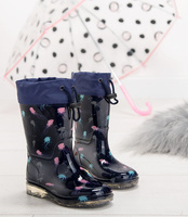 Kalosze dziecięce Lano FMTT-06 Granatowe