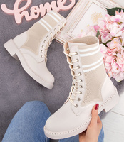 Botki damskie Lady Glory HQ290 Beżowe