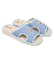 Kapcie damskie Natural Style NS-012 Niebieskie