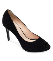 Czółenka damskie Laura Messi 1756 Czarne