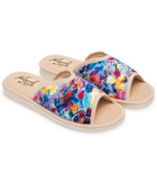 Kapcie damskie Natural Style NS-034 Niebieskie