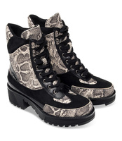 Botki damskie Bestelle HQ102 Skóra Węża