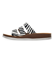 Klapki damskie Super Mode 1655 Zebra