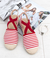 Sandałki damskie Sixth Sens 888-51 Czerwone