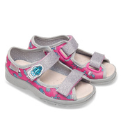 Sandałki dziecięce Befado 869X152 Różowe