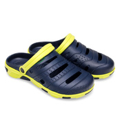 Klapki męskie Realpaks SLM-09 Granatowo-Zielone