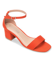 Sandałki damskie Laura Mode QL-158 Pomarańczowe