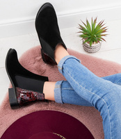 Botki damskie Stagórs 1721-02 Czarne