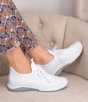 Buty sportowe damskie N/M BOK10 Białe