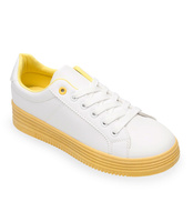 Buty sportowe damskie Abloom W-68 Biało-Żółte