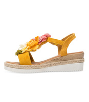 Sandałki damskie Sixth Sens H99 Żółte