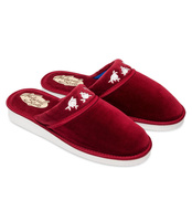 Kapcie damskie Natural Style NS-059 Bordowe