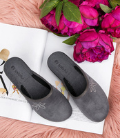 Kapcie damskie Inblu 5D-19 Szare