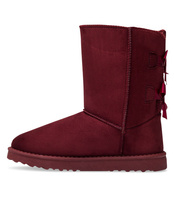 Śniegowce damskie Super Mode 2308 Bordowe