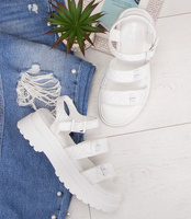 Sandałki damskie Sixth Sens RC-126 Białe