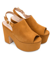 Sandałki damskie Tina's 8263CA Brązowe