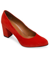 Czółenka damskie Laura Messi 1765 Czerwone