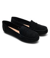 Mokasyny damskie Queen Vivi 22-1 Czarne