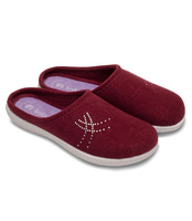 Kapcie damskie Inblu BS-46 Śliwkowe