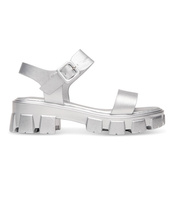 Sandałki damskie Shoesita K-8057 Srebrne