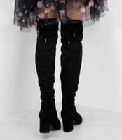 Kozaki damskie L.Lux.Shoes JKD-61 Czarne