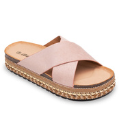 Klapki damskie Bello Star S01 Różowe