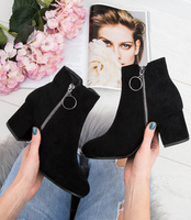 Botki damskie Bestelle 2208-99 Czarne