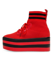 Buty sportowe damskie R/A 2018-71 Czerwone