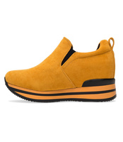 Botki damskie Bestelle RQ203 Żółte