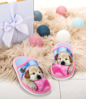 Kapcie dziecięce Natural Style NS-150 Piesek