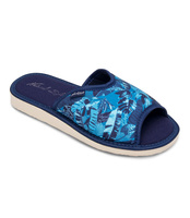 Kapcie damskie Natural Style NS-064 Niebieskie