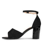 Sandałki damskie Laura Mode QL-211 Czarne