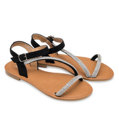 Sandałki damskie Sixth Sens 888-185 Czarne