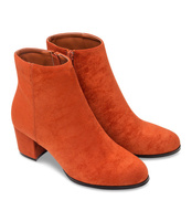 Botki damskie Danic L7196A Pomarańczowe