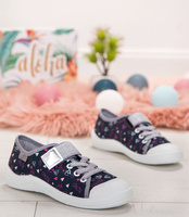 Trampki dziecięce Befado 251Y142 Granatowe