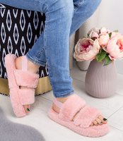 Kapcie damskie Lady Glory P237 Różowe