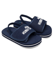 Klapki dziecięce Kubota Rzep Kids Granatowe