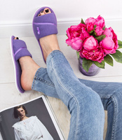 Kapcie damskie NaturalStyle NS-041 Fioletowe