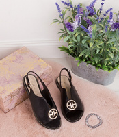 Sandałki damskie Skotnicki S-3-0800 Czarne