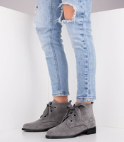 Botki damskie Bestelle G276 Szare