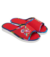 Kapcie damskie Natural Style NS-060 Czerwone